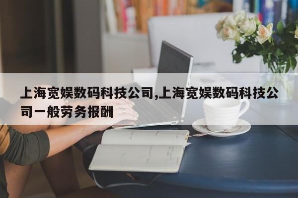 上海宽娱数码科技公司,上海宽娱数码科技公司一般劳务报酬